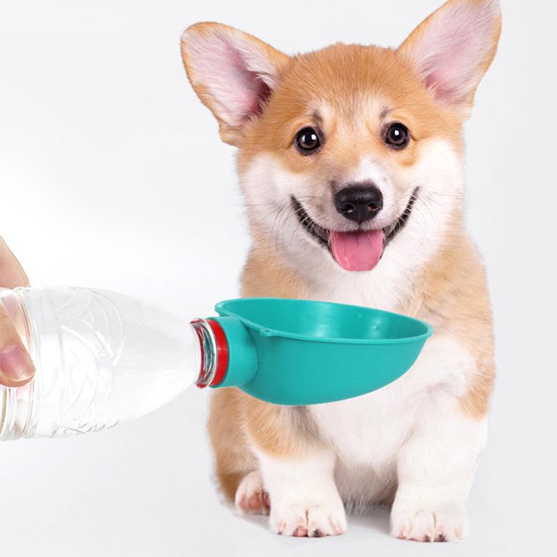 Portable Outdoor Dog Water Feeder – Drinking Bowl for Small Breeds