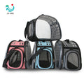 Foldable Transparent Pet Carrier — Breathable EVA Bag for Cats & Small Dogs