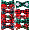 Christmas Pet Bow Ties — 20 or 40 Piece Set | Festive Collar Accessories for Cats & Dogs