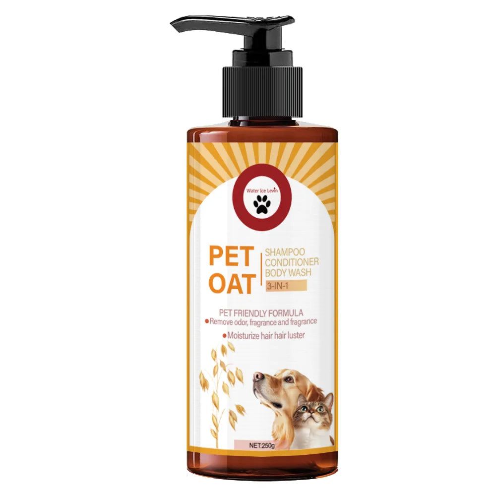 Pet shampoo; Oat Pet Shampoo – Soothing & Moisturising