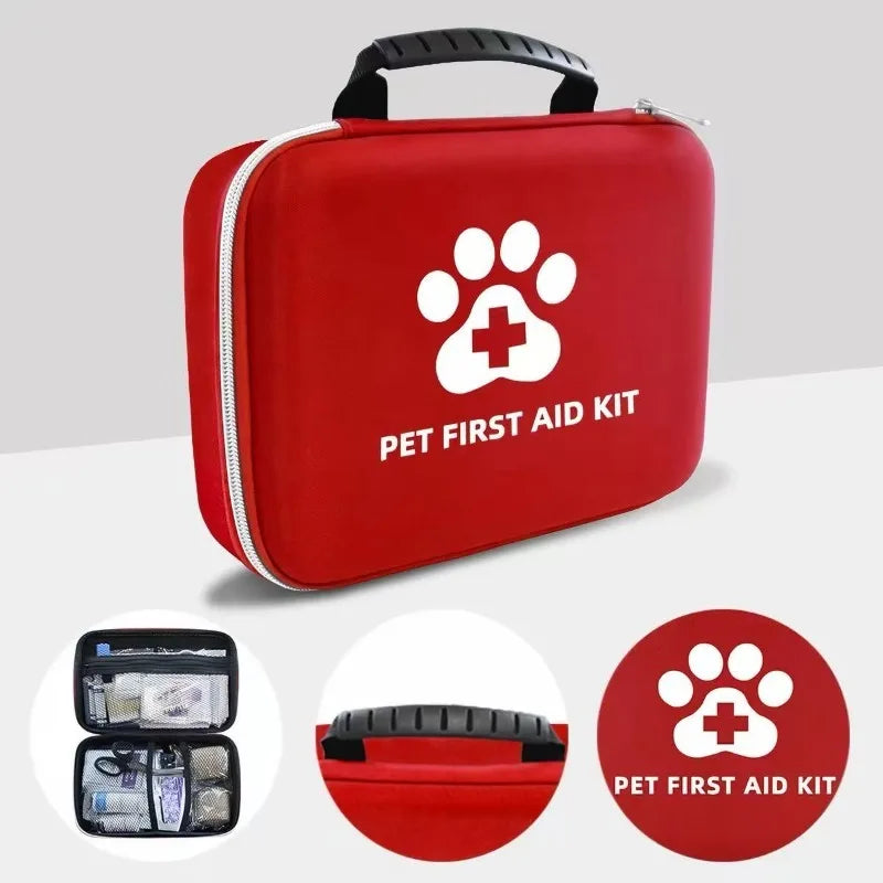 Pet First Aid Kit — Premium Waterproof Emergency Supplies for Dogs & Cats | Home & Travel