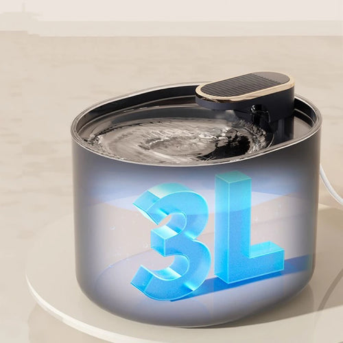 3L Automatic Pet Water Fountain — Filtered Drinking Bowl for Cats & Dogs