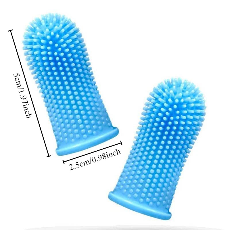 Pet Silicone Finger Toothbrush